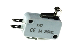 KW7 Micro Switch 13mm Makaralı Palet ( 250VAC ) - Thumbnail