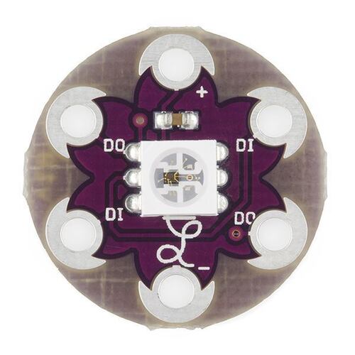 LilyPad Pixel Board - RGB Led Modülü