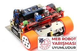 M1 Arduino Mini Sumo Robot Kiti - Genesis (Demonte Montajsız) - Thumbnail