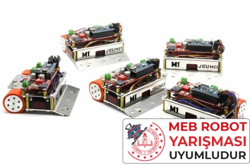M1 Arduino Mini Sumo Robot Kiti - Genesis (Demonte Montajsız)
