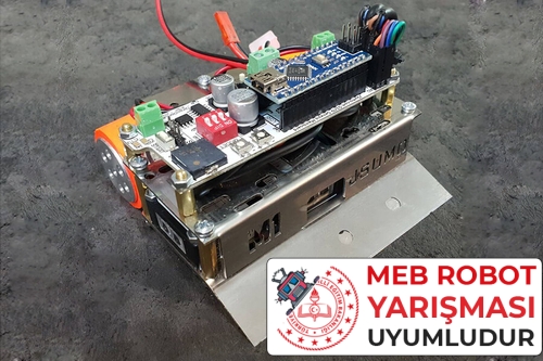 M1 Arduino Mini Sumo Robot Kiti - Genesis (Demonte Montajsız)