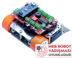 M1 Mini Sumo Robot Kiti - Rokartlı (Demonte Montajsız) - Thumbnail