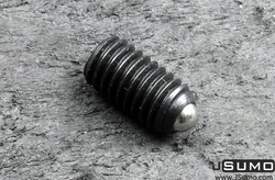 M6x12mm Yuvarlak Uçlu Yaylı Set Vidası - Thumbnail