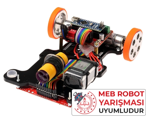 Maraton Hızlı Çizgi İzleyen Robot Kiti (Montajlı)