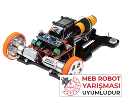 Maraton Hızlı Çizgi İzleyen Robot Kiti (Montajlı) - Thumbnail