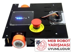 MEB Caretta Robot Kiti - Caretta Yumurta Toplama Robotu (Alüminyum Gövde - Montajlı) - Thumbnail