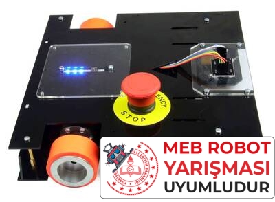 MEB Caretta Robot Kiti - Caretta Yumurta Toplama Robotu (Alüminyum Gövde - Montajlı)