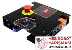 MEB Caretta Robot Kiti - Caretta Yumurta Toplama Robotu (Alüminyum Gövde - Montajlı) - Thumbnail