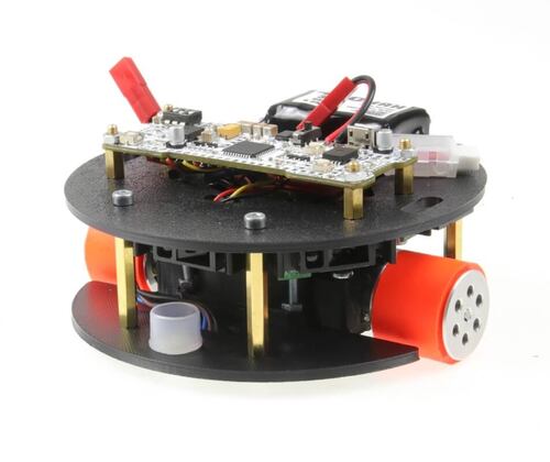 MEB Labirent Çözen Robot Kiti - (Analog Sensörlü, Fanlı Mini Model - Montajlı)
