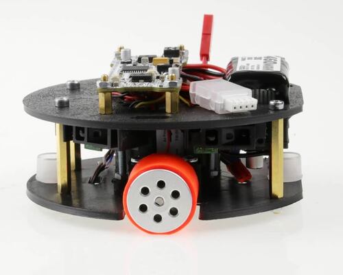 MEB Labirent Çözen Robot Kiti - (Analog Sensörlü, Fanlı Mini Model - Montajlı)