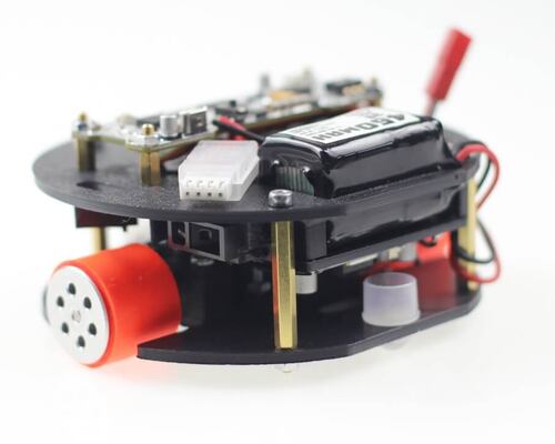 MEB Labirent Çözen Robot Kiti - (Analog Sensörlü, Fanlı Mini Model - Montajlı)