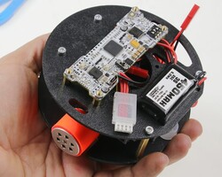 MEB Labirent Çözen Robot Kiti - (Analog Sensörlü, Fanlı Mini Model - Montajlı) - Thumbnail