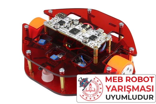 MEB Labirent Çözen Robot Kiti - Montajlı 