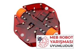 MEB Labirent Çözen Robot Kiti - Montajlı - Thumbnail