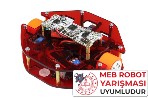 MEB Labirent Çözen Robot Kiti - Montajlı 