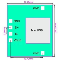 Mini Usb Dip Dönüştürücü - Thumbnail