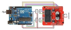 Monster Moto Shield 30 Amper Arduino Uyumlu - Thumbnail