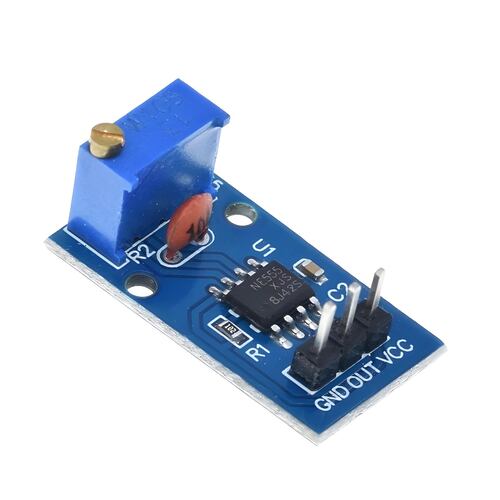 NE555 Pulse Kare Dalga Osilatör Modülü