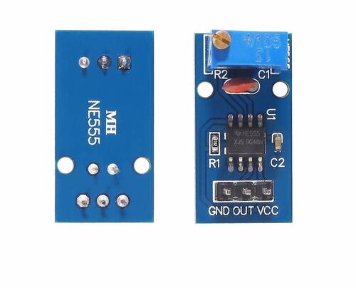 NE555 Pulse Kare Dalga Osilatör Modülü