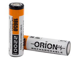 Orion 3.7V 18650 2200MAH Li-Ion Şarjlı Pil - Thumbnail