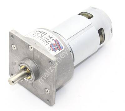 Pars 12V 200 RPM Redüktörlü Dc Motor