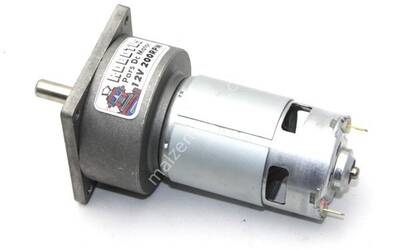 Pars 12V 200 RPM Redüktörlü Dc Motor