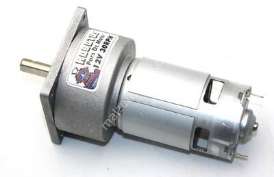 Pars 12V 30 Rpm Redüktörlü Dc Motor