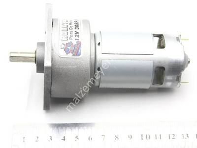 Pars 12V 30 Rpm Redüktörlü Dc Motor