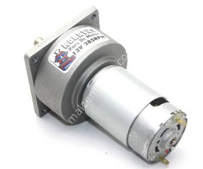 Pars 12V 385 Rpm Redüktörlü Dc Motor