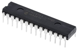 PIC16F876A I/SP DIP-28 8-Bit 20 MHz Mikrodenetleyici - Thumbnail