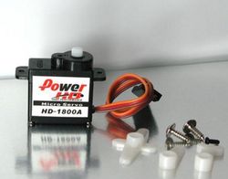 PowerHD Mikro Analog Servo Motor - HD-1800A - Thumbnail