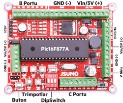 ProPIC40 Pic16F877A Uygulama ve Geliştirme Devresi - Thumbnail