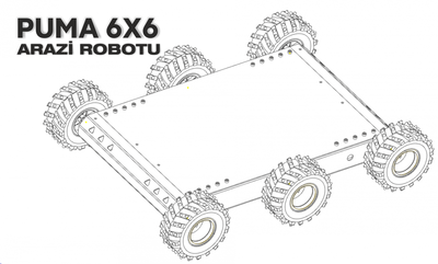 PUMA 6x6 Gelişmiş Arazi Robotu