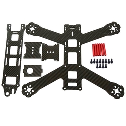 QAV210 Mini Quadcopter Drone Racing Crossing Carbon Frame Kit Drone Gövdesi - Thumbnail