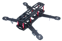 Jsumo - QAV250 Full Carbon Fiber 250mm Mini FPV Quadcopter Frame Kit Drone Gövdesi ZMR250