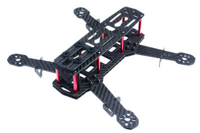 QAV250 Full Carbon Fiber 250mm Mini FPV Quadcopter Frame Kit Drone Gövdesi ZMR250