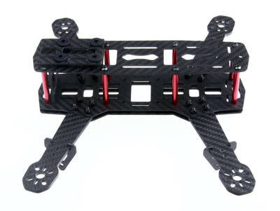 QAV250 Full Carbon Fiber 250mm Mini FPV Quadcopter Frame Kit Drone Gövdesi ZMR250