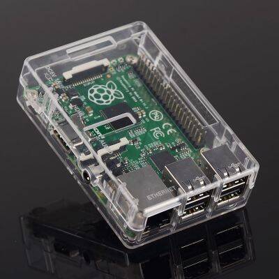 Raspberry Pi 3/2/B+ Şeffaf Muhafaza Kutusu - Pi 3/2/B+ Clear Case