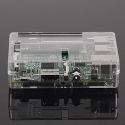 Raspberry Pi 3/2/B+ Şeffaf Muhafaza Kutusu - Pi 3/2/B+ Clear Case - Thumbnail