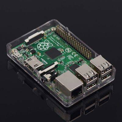 Raspberry Pi 3/2/B+ Şeffaf Muhafaza Kutusu - Pi 3/2/B+ Clear Case