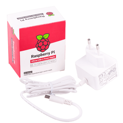 Raspberry Pi 4 Lisanslı Güç Adaptörü 5V 3A USB-C