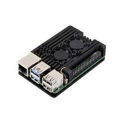  - Raspberry Pi 5 Çift Fanlı Alüminyum Kasa Soğutucu