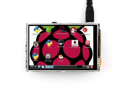 Raspberry Pi Dokunmatik LCD Ekran 3,5′′