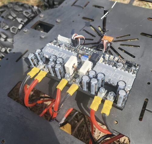 Reactor Çift Çıkışlı DC Motor Sürücü 60V 100A (2 Kanallı)