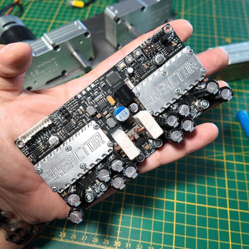 Reactor Çift Çıkışlı DC Motor Sürücü 60V 100A (2 Kanallı)