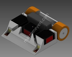 REM CNC Mini Sumo Robot Gövdesi - Thumbnail