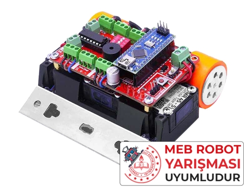 REM Mini Sumo Robot Kiti - Rokart (Montajlı)