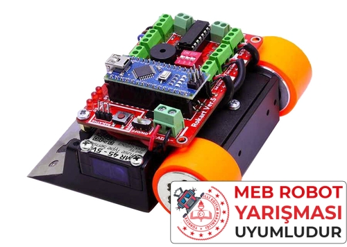 REM Mini Sumo Robot Kiti - Rokart (Montajlı)