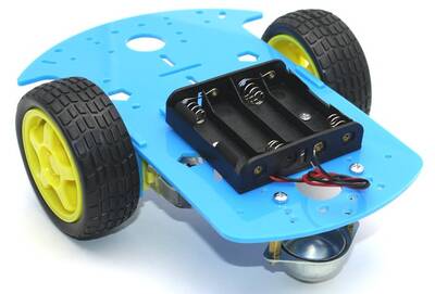 ROBOMOD 2WD Mobil Robot Kiti - Mavi