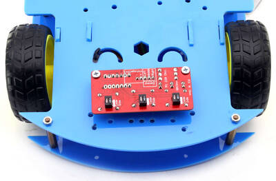 ROBOMOD 4WD Bluetooth Kontrollü Arduino Araba - Mavi (Demonte Montajsız)